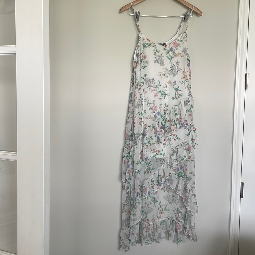 New Look floral Tiered Sundress Sz M EUC